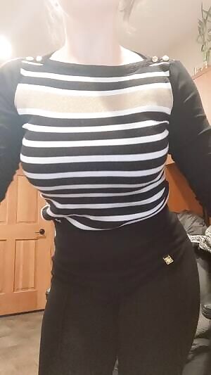 Showing off my titties helps get me through Friday afternoon