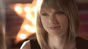 Taylor Swift and Karlie Kloss arm wrestling to decide who goes down on who