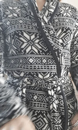 On off featuring my bathrobe and an awkward dance