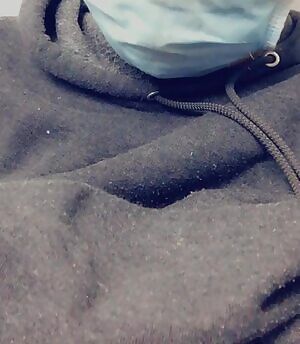 A little flashing at work😋