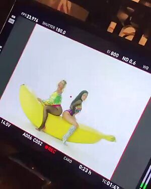 Anitta and Becky G can ride my 