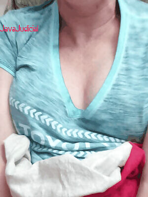 Just my titties tonight in bed..