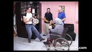 granny effie rough gangbang