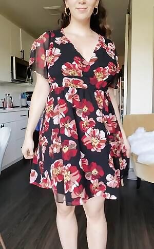 My dress always seems to fall off when you’re around