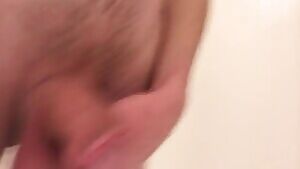 A little semi hard shower fun