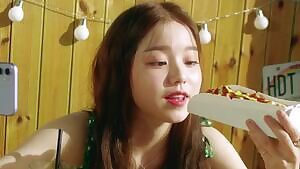 Rothy open mouth and great body