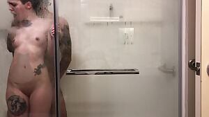 I Love Being Fucked Against Glass!!