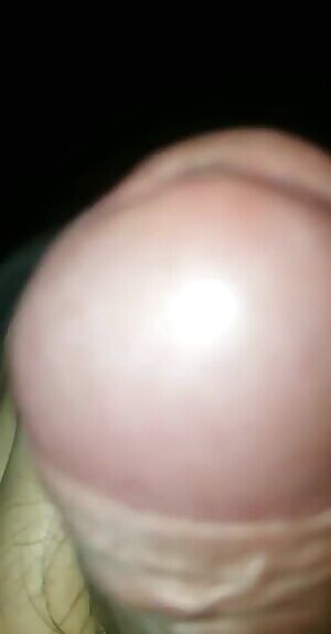 Explosive cum shot in slow motion