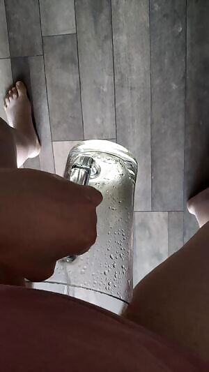 Making frozen piss dildos & dp-ing myself with them. Honestly quite painful!