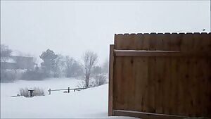 Snowed in