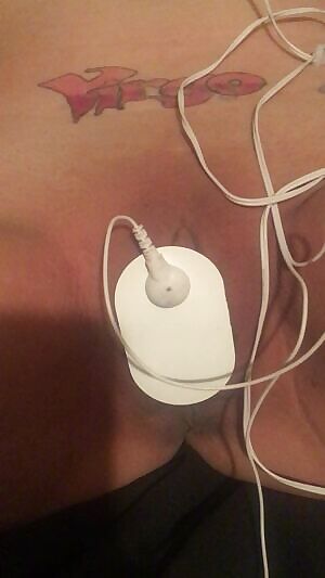 Getting my Pussy/Nipples Shocked :) pretty un actually