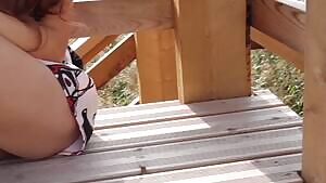 No panties under the dress