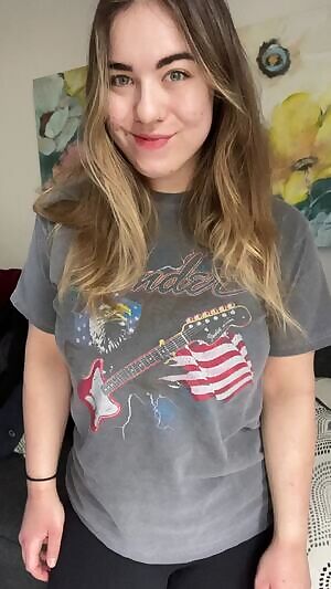 bouncin out of a comfy t-shirt ;)