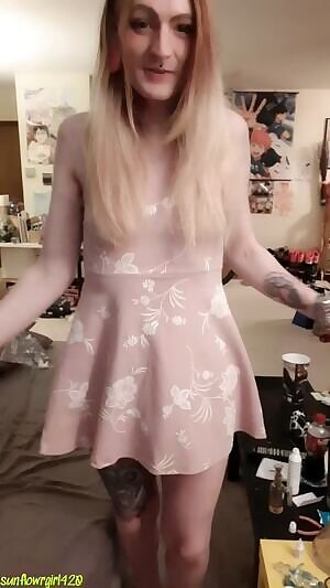 what do u think of my dress? how about what's under it?😘