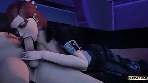 Shepard helps the crew deal with stress