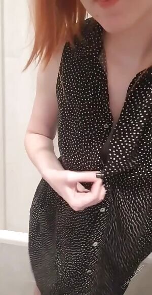 A little peek at what's waiting for you under my dress.. ;)