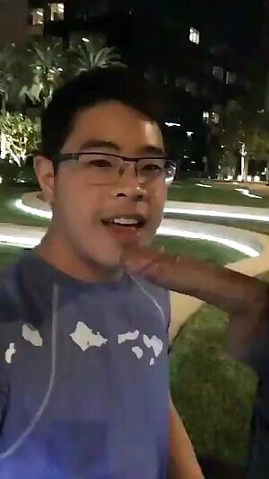 Sucking a cock in a public place
