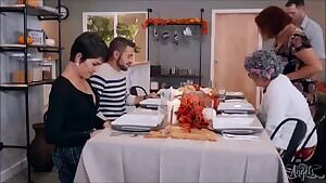 Daisy Taylor Gets Sneaky Fucked In Front Of Her Family