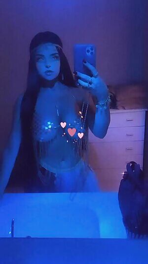 Bathroom selfie