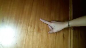 SQUIRTING ON MY WALL IS FUN! ::)