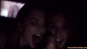 Public Movie Theatre Cumsluts