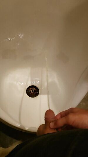 Enjoying the national park bathroom