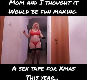 Xmas homemade movie with mom