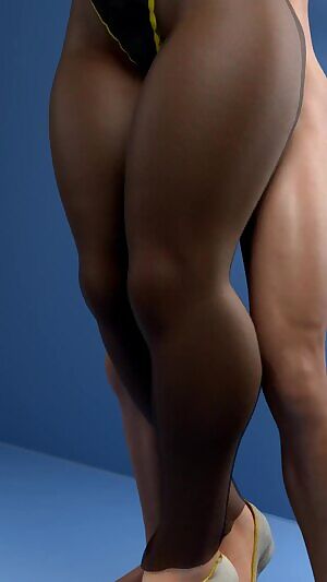 Chun-li thigh fuck