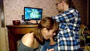 DOTA 2 BLOWJOB- THE BEST WAY TO DISTRACT FROM THE GAME