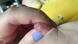 my first tiny bit of milk after pumping every day to induce!