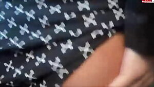 Surprised on the bus.