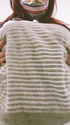 Someone walked into the bathroom at work while I was recording my titty drop, oops 🙊