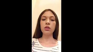 Sucking cock in the fitting room