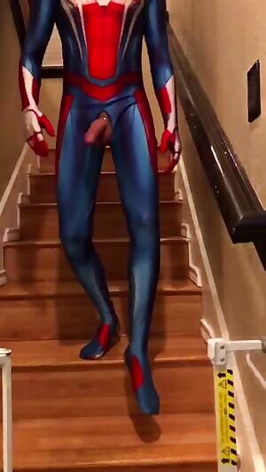 Walking down the stairs...would you look? 😜