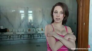 Nikita Bellucci being disciplined