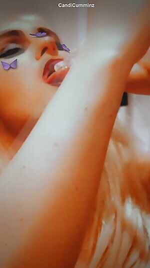Yummy! Candi loves cum!