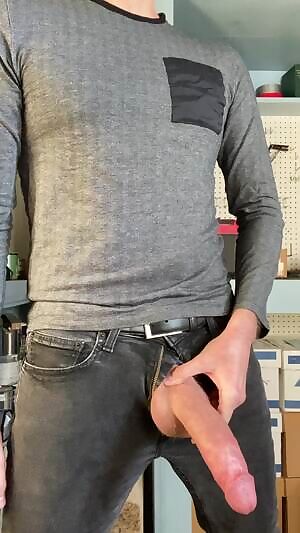 Stroking and dirty talking