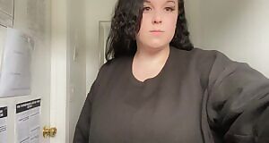 At work, just wanting my boobs touched 😜